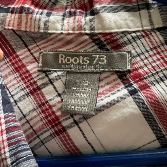 Roots 73 Plaid Button Down - Picture 2 of 2
